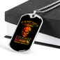 It Is Not Just A Hobby Cycling Necklace Stainless Steel or 18k Gold Dog Tag 24"-Express Your Love Gifts