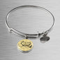 It Is Well With My Soul Circle Pendant Bangle Bracelet Stainless Steel or 18k Gold-Express Your Love Gifts