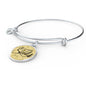It Is Well With My Soul Circle Pendant Bangle Bracelet Stainless Steel or 18k Gold-Express Your Love Gifts