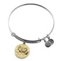 It Is Well With My Soul Circle Pendant Bangle Bracelet Stainless Steel or 18k Gold-Express Your Love Gifts