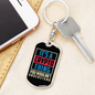 It's a Crypto Thing Crypto Keychain Stainless Steel or 18k Gold Dog Tag Keyring-Express Your Love Gifts