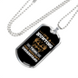 It'S A Hunting Thing Necklace Stainless Steel or 18k Gold Dog Tag 24" Chain-Express Your Love Gifts