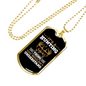 It'S A Hunting Thing Necklace Stainless Steel or 18k Gold Dog Tag 24" Chain-Express Your Love Gifts