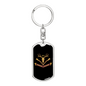 It'S Hunting Season Hunter'S Keychain Gift Stainless Steel or 18k Gold Dog Tag Keyring-Express Your Love Gifts