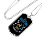 It'S Hunting You Don'T Understand Necklace Stainless Steel or 18k Gold Dog Tag 24" Chain-Express Your Love Gifts