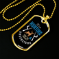 It'S Hunting You Don'T Understand Necklace Stainless Steel or 18k Gold Dog Tag 24" Chain-Express Your Love Gifts