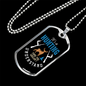 It'S Hunting You Don'T Understand Necklace Stainless Steel or 18k Gold Dog Tag 24" Chain-Express Your Love Gifts