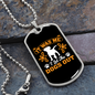 It Was me Necklace Stainless Steel or 18k Gold Dog Tag 24" Chain-Express Your Love Gifts