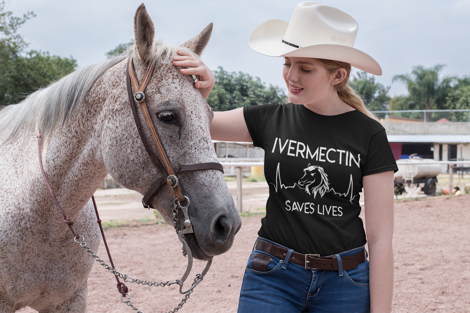 Ivermectin Saves Lives HorseBeat T-Shirt-Express Your Love Gifts