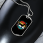Jack Russell Terrier Necklace Stainless Steel or 18k Gold Dog Tag 24" Chain-Express Your Love Gifts