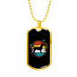 Jack Russell Terrier Necklace Stainless Steel or 18k Gold Dog Tag 24" Chain-Express Your Love Gifts