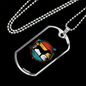 Jack Russell Terrier Necklace Stainless Steel or 18k Gold Dog Tag 24" Chain-Express Your Love Gifts