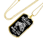 Jealous Of My Catch Fishingnecklace Stainless Steel or 18k Gold Dog Tag 24" Chain-Express Your Love Gifts