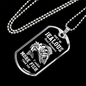 Jealous Of My Catch Fishingnecklace Stainless Steel or 18k Gold Dog Tag 24" Chain-Express Your Love Gifts