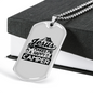 Jesus Camper Christian Necklace Stainless Steel or 18k Gold Dog Tag 24" Chain-Express Your Love Gifts