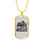 Jesus Camper Christian Necklace Stainless Steel or 18k Gold Dog Tag 24" Chain-Express Your Love Gifts