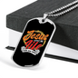 Jesus Life Christian Necklace Stainless Steel or 18k Gold Dog Tag 24" Chain-Express Your Love Gifts