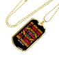 Jesus Look At Them Christian Necklace Stainless Steel or 18k Gold Dog Tag 24" Chain-Express Your Love Gifts