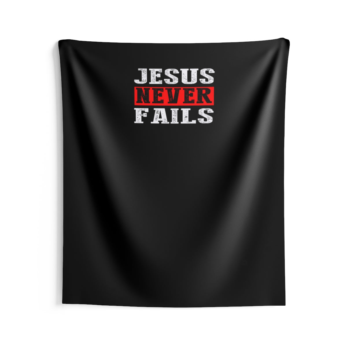 Jesus Never Fails Wall Hanging Tapestry-Express Your Love Gifts