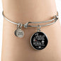 Jesus Saves I'm Just A Nurse Circle Bangle Stainless Steel or 18k Gold-Express Your Love Gifts