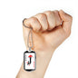 Joker Card Dog Tag Stainless Steel or 18k Gold 24" Chain-Express Your Love Gifts