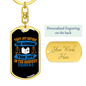 Joy In The Harvest Isaiah 9:3 Keychain Stainless Steel or 18k Gold Dog Tag Keyring-Express Your Love Gifts