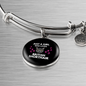 Just A Girl Cat Bracelet Stainless Steel or 18k Gold Circle Bangle-Express Your Love Gifts