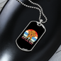Just a Girl Necklace Stainless Steel or 18k Gold Dog Tag 24" Chain-Express Your Love Gifts