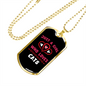 Just A Girl who Loves Cats Hearts Necklace Stainless Steel or 18k Gold Dog Tag 24-Express Your Love Gifts