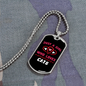 Just A Girl who Loves Cats Hearts Necklace Stainless Steel or 18k Gold Dog Tag 24-Express Your Love Gifts