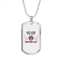 Just A Sphynx Cat Necklace Stainless Steel or 18k Gold Dog Tag 24" Chain-Express Your Love Gifts