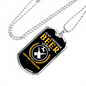 Just Another Beer Hunting Necklace Stainless Steel or 18k Gold Dog Tag 24" Chain-Express Your Love Gifts