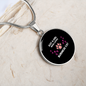 Just Burmese Cat Circle Necklace Stainless Steel or 18k Gold 18-22"-Express Your Love Gifts