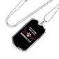 Just Burmese Cat Necklace Stainless Steel or 18k Gold Dog Tag 24" Chain-Express Your Love Gifts