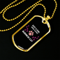 Just Burmese Cat Necklace Stainless Steel or 18k Gold Dog Tag 24" Chain-Express Your Love Gifts