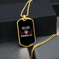 Just Burmese Cat Necklace Stainless Steel or 18k Gold Dog Tag 24" Chain-Express Your Love Gifts