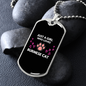 Just Burmese Cat Necklace Stainless Steel or 18k Gold Dog Tag 24" Chain-Express Your Love Gifts