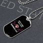 Just Burmese Cat Necklace Stainless Steel or 18k Gold Dog Tag 24" Chain-Express Your Love Gifts
