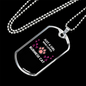 Just Burmese Cat Necklace Stainless Steel or 18k Gold Dog Tag 24" Chain-Express Your Love Gifts