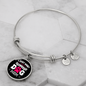 Just Dog Mom Bracelet Stainless Steel or 18k Gold Circle Bangle-Express Your Love Gifts