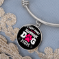 Just Dog Mom Bracelet Stainless Steel or 18k Gold Circle Bangle-Express Your Love Gifts