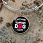 Just Dog Mom Bracelet Stainless Steel or 18k Gold Circle Bangle-Express Your Love Gifts