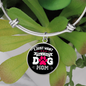 Just Dog Mom Bracelet Stainless Steel or 18k Gold Circle Bangle-Express Your Love Gifts