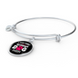 Just Dog Mom Bracelet Stainless Steel or 18k Gold Circle Bangle-Express Your Love Gifts