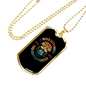 Just Get Faster Cycling Necklace Stainless Steel or 18k Gold Dog Tag 24"-Express Your Love Gifts
