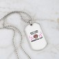 Just Loves Oriental Cat Necklace Stainless Steel or 18k Gold Dog Tag 24" Chain-Express Your Love Gifts