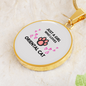 Just Oriental Loves Cat Circle Necklace Stainless Steel or 18k Gold 18-22"-Express Your Love Gifts