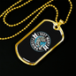 Just Want To Go Fishing Necklace Stainless Steel or 18k Gold Dog Tag 24" Chain-Express Your Love Gifts