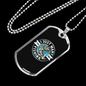 Just Want To Go Fishing Necklace Stainless Steel or 18k Gold Dog Tag 24" Chain-Express Your Love Gifts