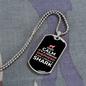 Keep Calm German Shepherd Necklace Stainless Steel or 18k Gold Dog Tag 24" Chain-Express Your Love Gifts
